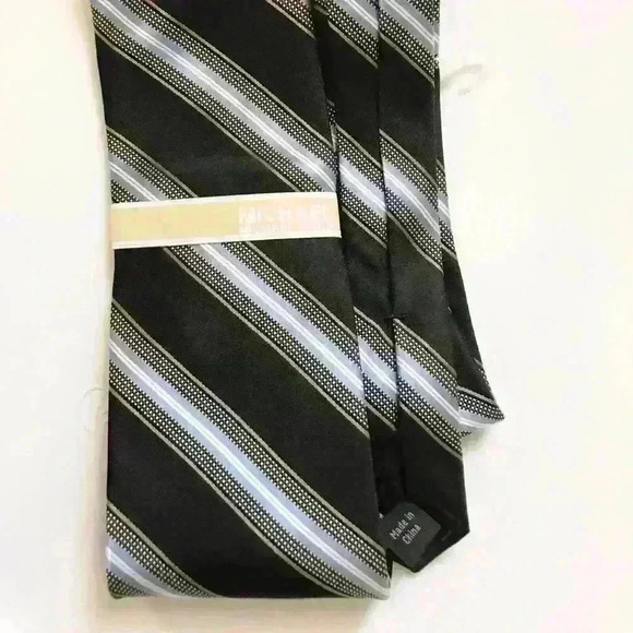 Michael Kors Navy SP Core Stripe Neck Tie - Picture 7 of 10